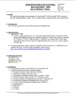 Specification for Coating, SilcoGuard&trade; 1000 (Silcosteel&reg;-UHV)