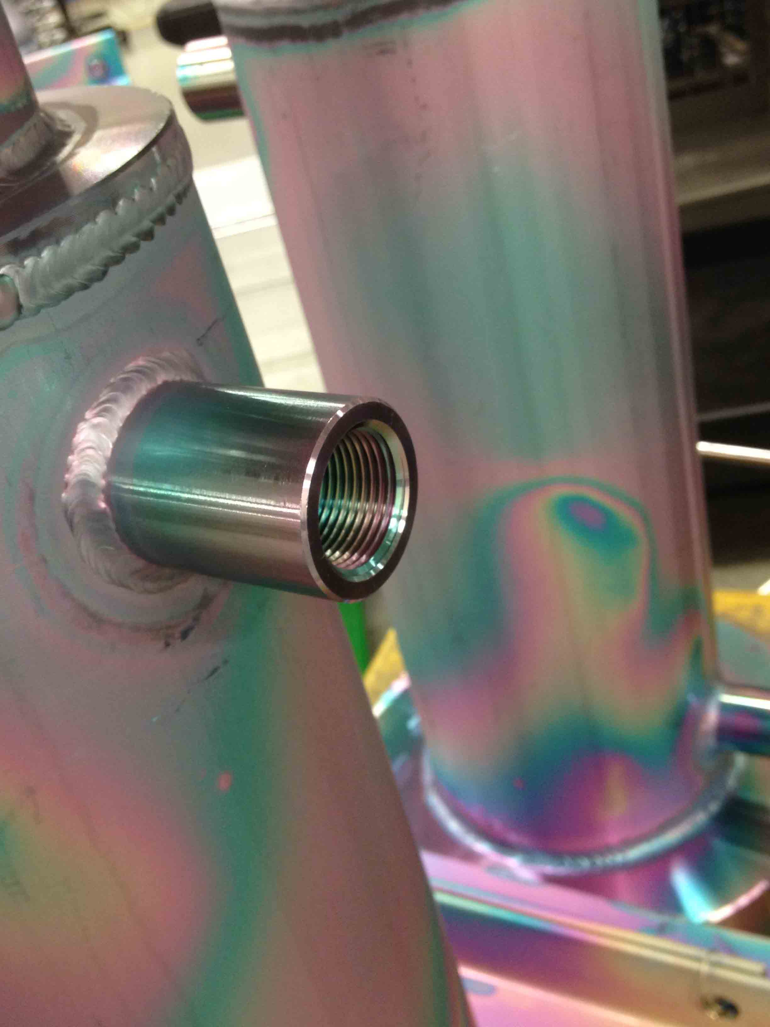 Clean, coated parts