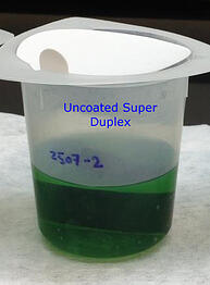stainless steel severe process contamination