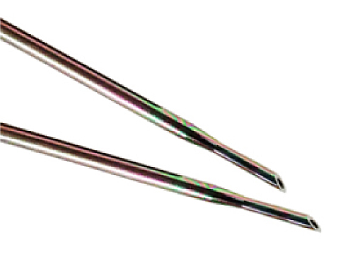 Duran coated needles