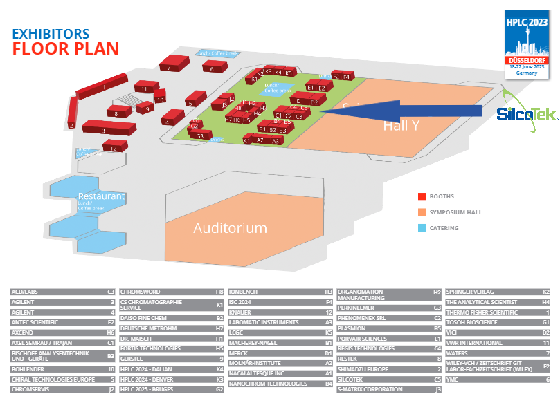 HPLC 2023 Floor Plan