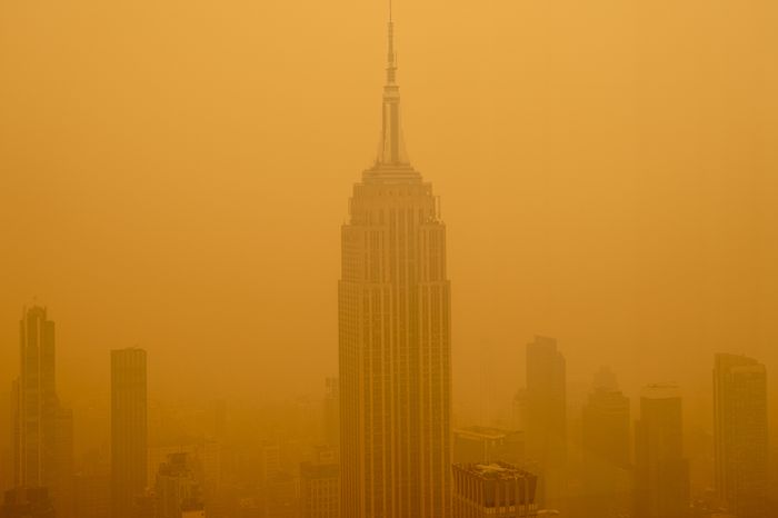 NYC during 2023 Canada Wildfires