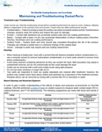 Part 4 Maintaining and Troubleshooting Coated Parts