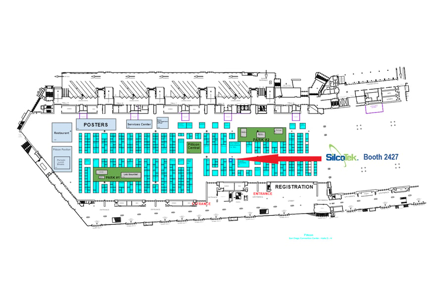 Pittcon 2024 Floor Plan