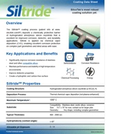 Siltride Data Sheet