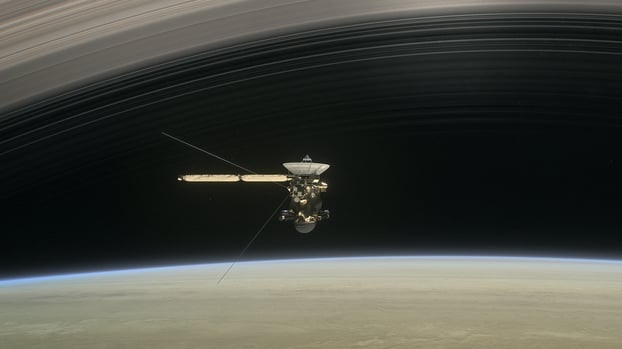Cassini probe