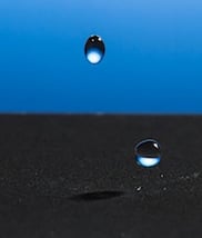 Hydrophobic surface drops-393402-edited
