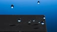 Hydrophobic surface drops